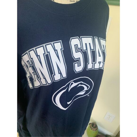 NWT Fanatics Navy Penn State Nittany Lions Heritage Long Sleeve Tee - Picture 3 of 9